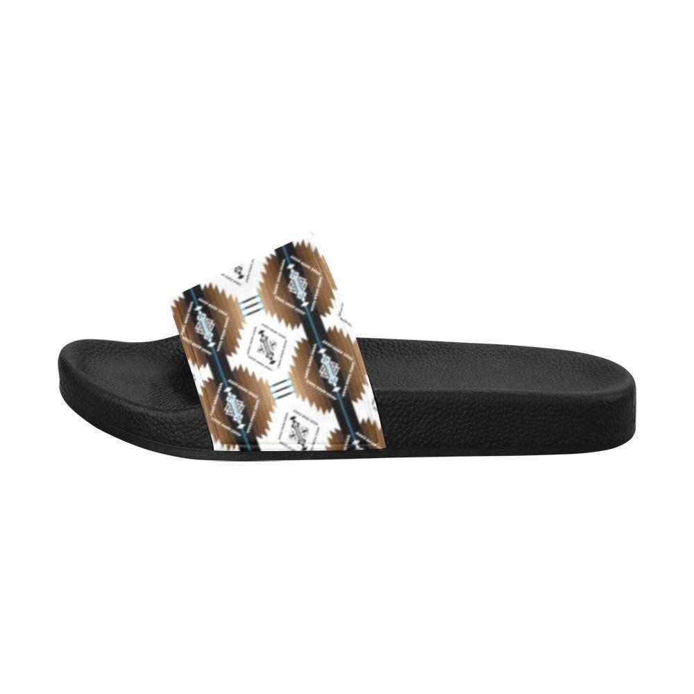 Cofitichequi White Women's Slide Sandals (Model 057) Women's Slide Sandals (057) e-joyer