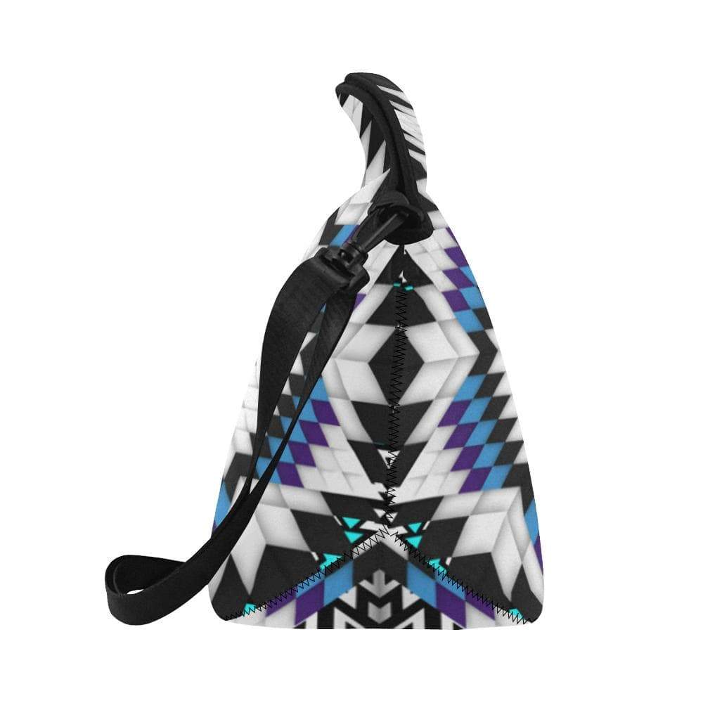 Cool Sky Star Neoprene Lunch Bag/Large (Model 1669) Neoprene Lunch Bag/Large (1669) e-joyer