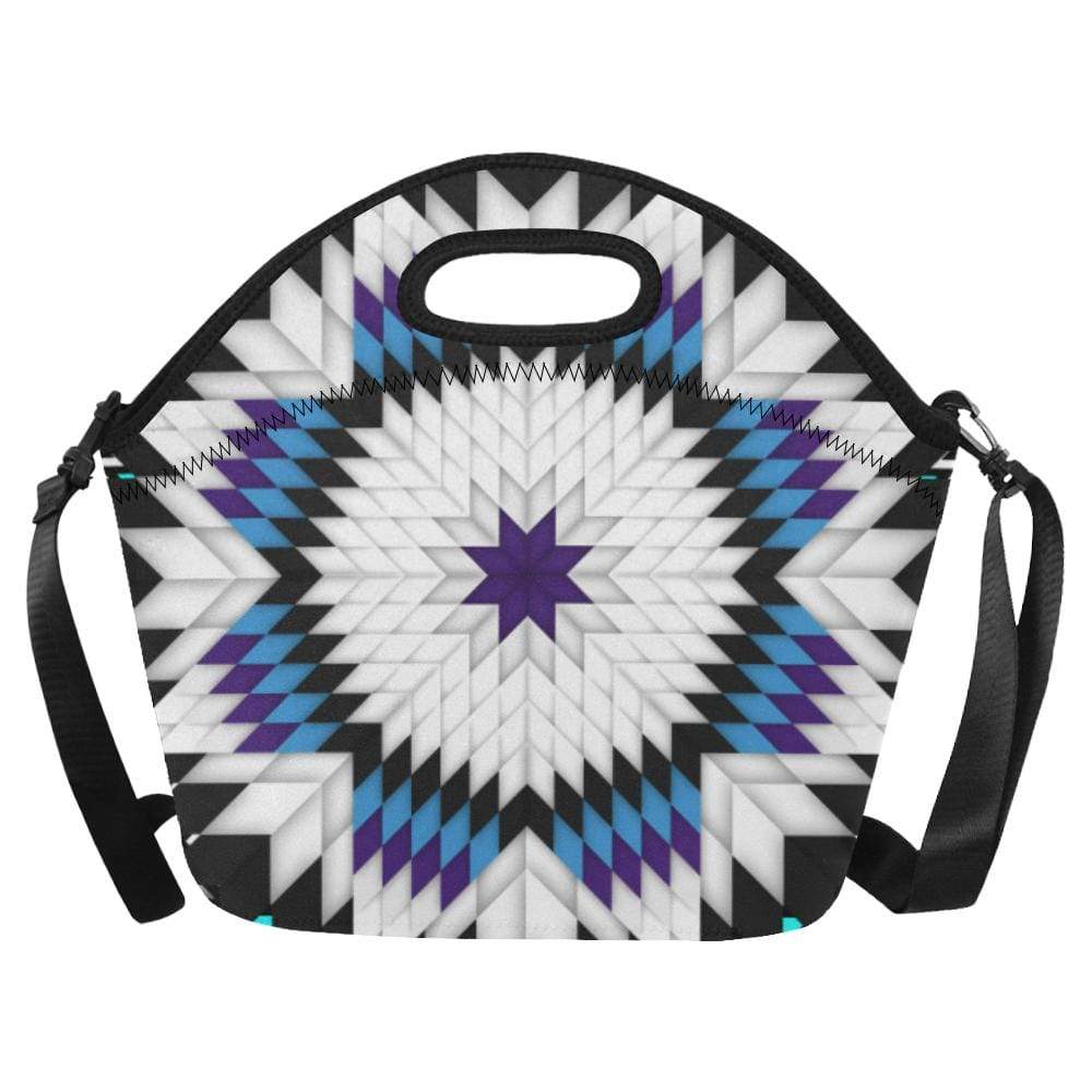 Cool Sky Star Neoprene Lunch Bag/Large (Model 1669) Neoprene Lunch Bag/Large (1669) e-joyer