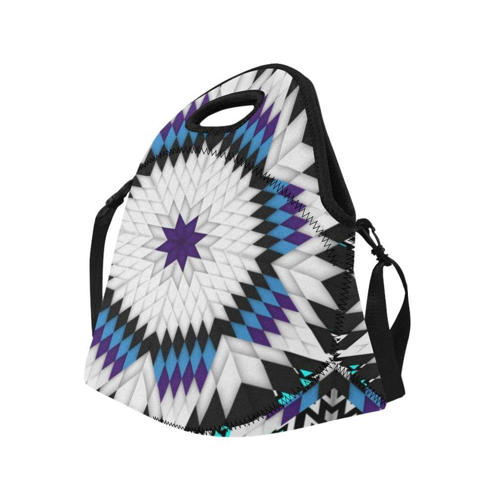 Cool Sky Star Neoprene Lunch Bag/Large (Model 1669) Neoprene Lunch Bag/Large (1669) e-joyer