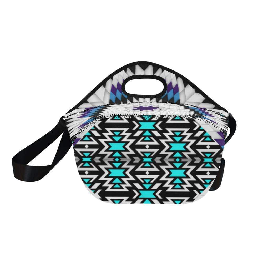 Cool Sky Star Neoprene Lunch Bag/Large (Model 1669) Neoprene Lunch Bag/Large (1669) e-joyer