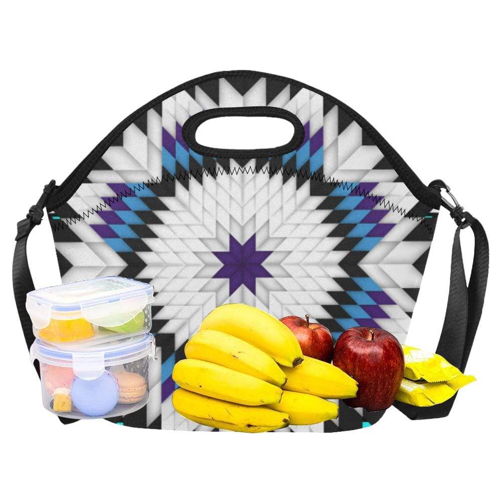 Cool Sky Star Neoprene Lunch Bag/Large (Model 1669) Neoprene Lunch Bag/Large (1669) e-joyer