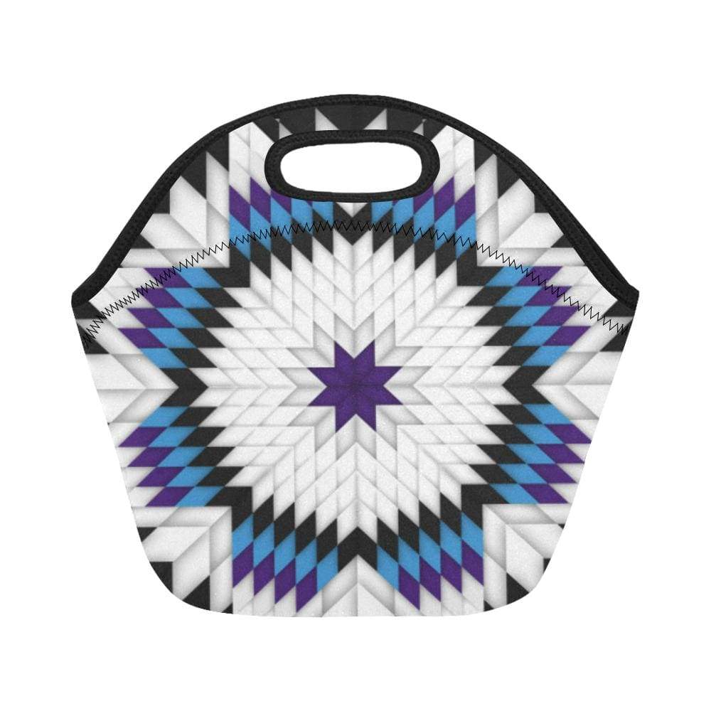 Cool Sky Star Neoprene Lunch Bag/Small (Model 1669) Neoprene Lunch Bag/Small (1669) e-joyer