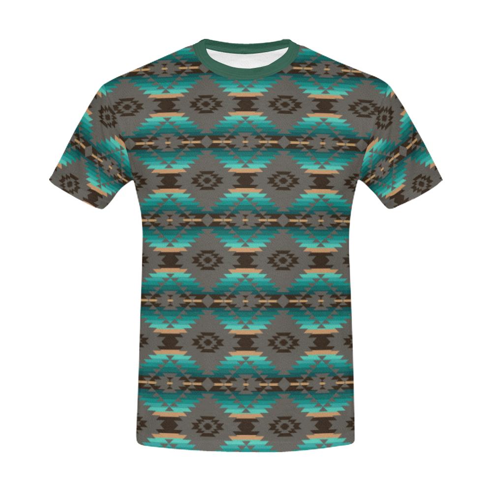 Cree Confederacy All Over Print T-Shirt for Men/Large Size (USA Size) Model T40) All Over Print T-Shirt for Men/Large (T40) e-joyer