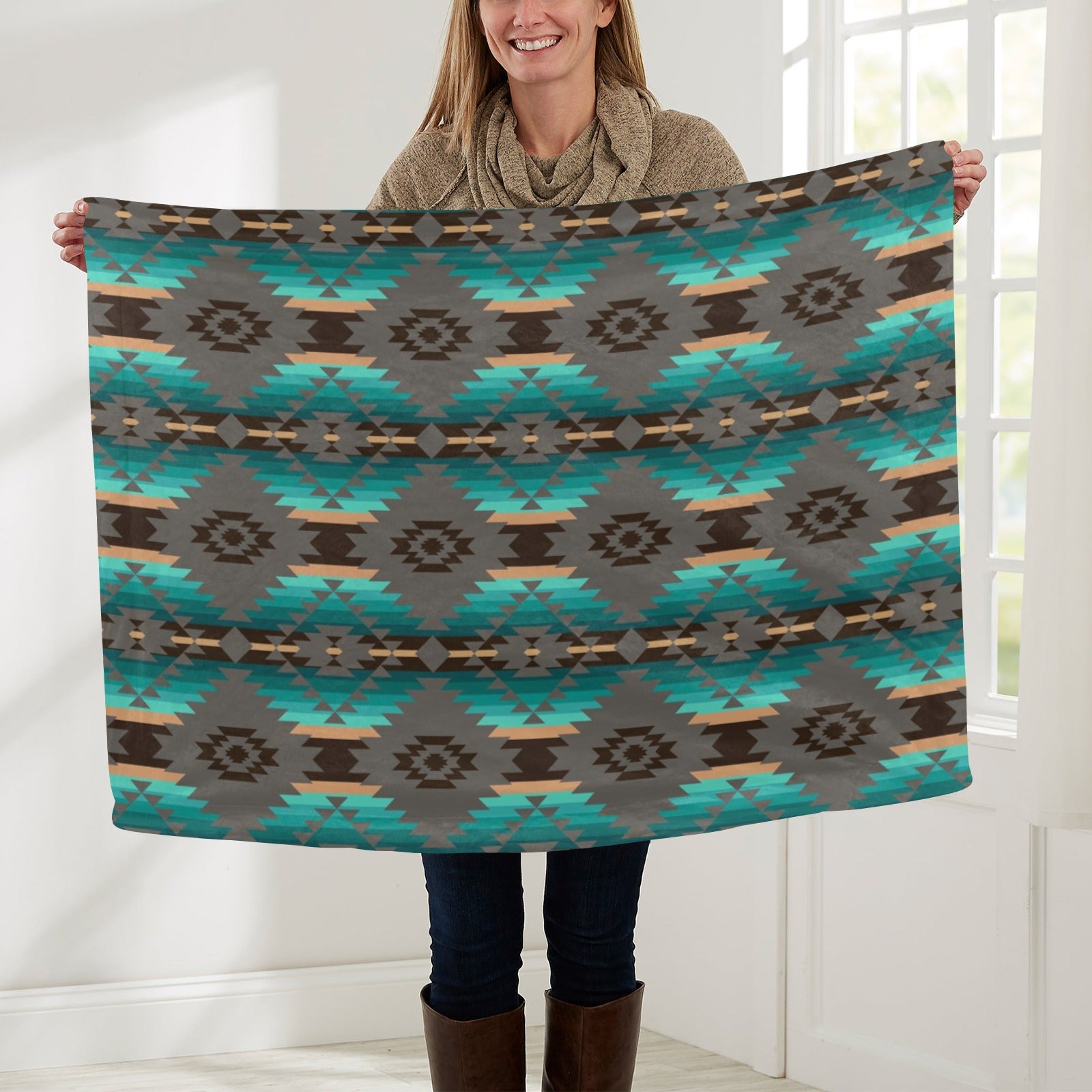 Cree Confederacy Baby Blanket 30"x40" Baby Blanket 30"x40" e-joyer