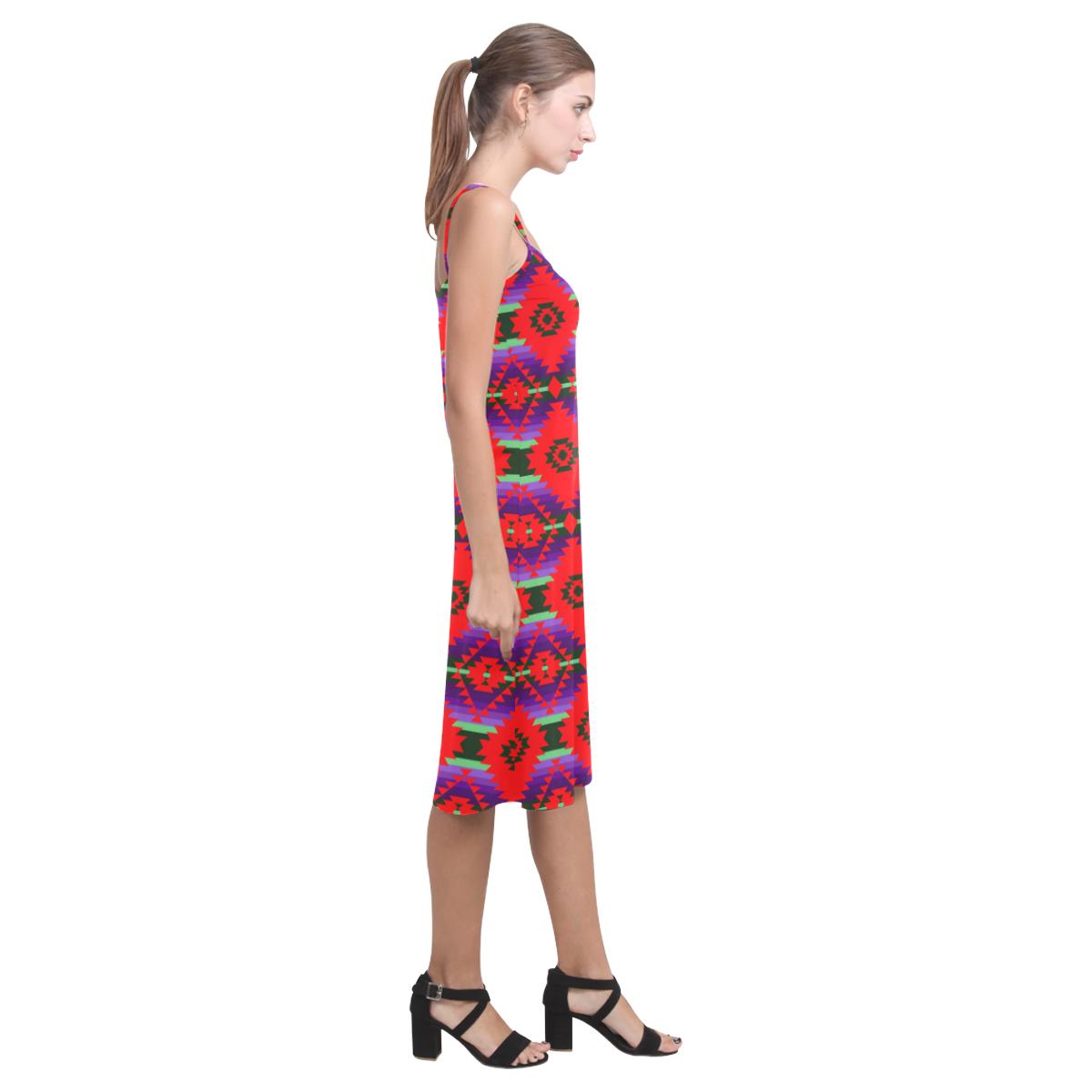 Cree Confederacy Chicken Dance Alcestis Slip Dress (Model D05) Alcestis Slip Dress (D05) e-joyer