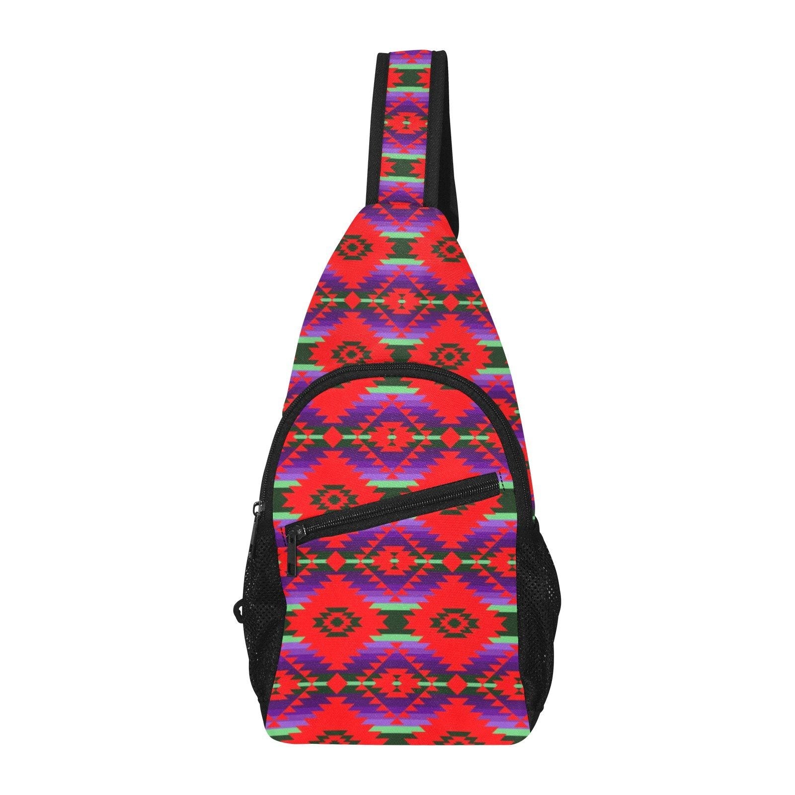 Cree Confederacy Chicken Dance All Over Print Chest Bag (Model 1719) All Over Print Chest Bag (1719) e-joyer