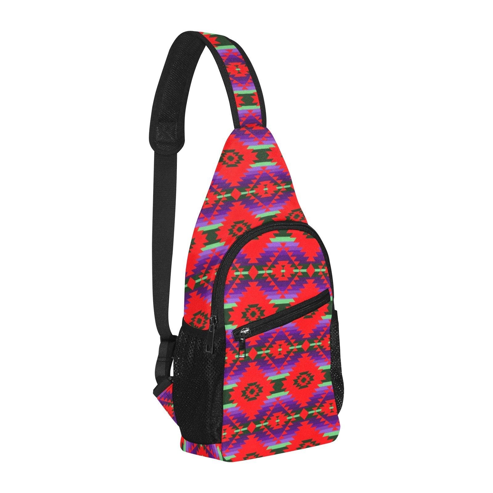 Cree Confederacy Chicken Dance All Over Print Chest Bag (Model 1719) All Over Print Chest Bag (1719) e-joyer