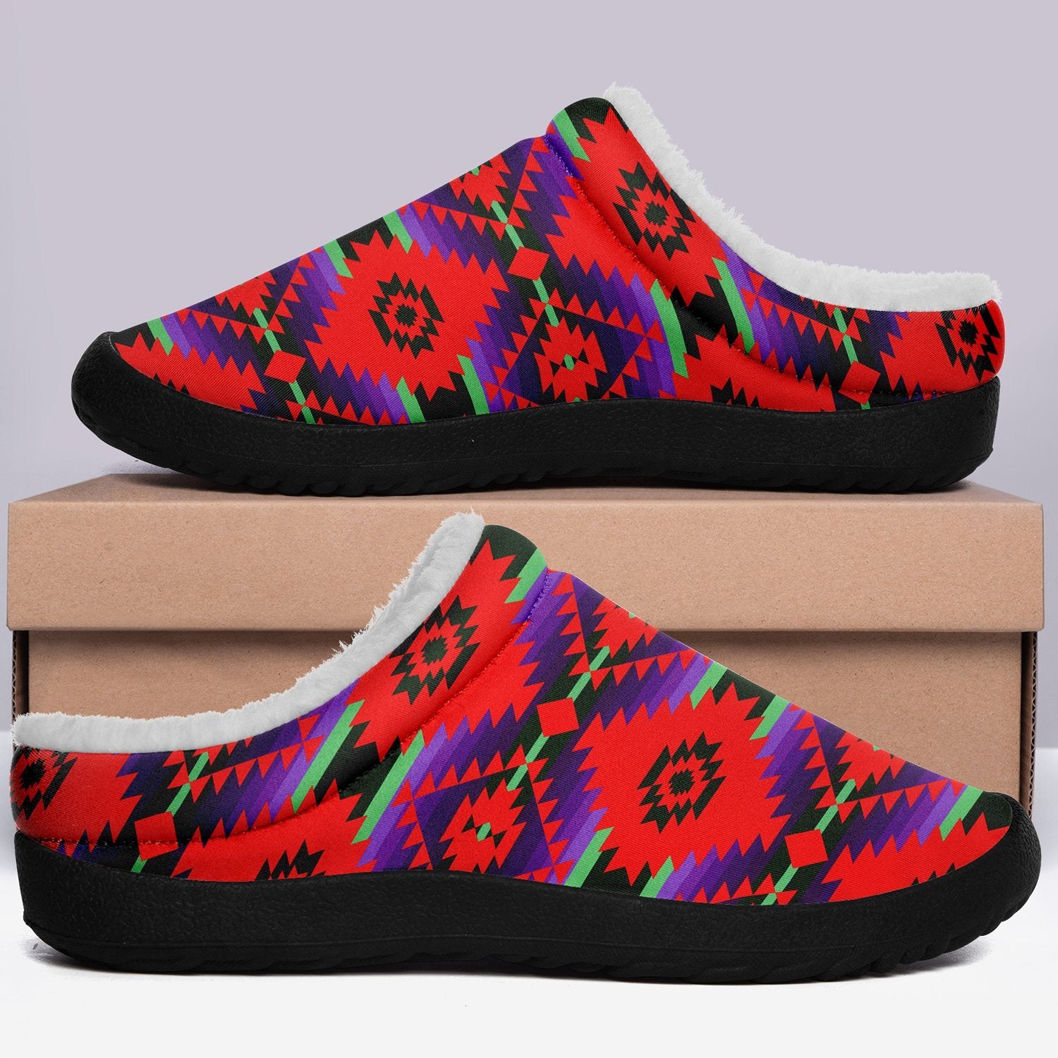 Cree Confederacy Chicken Dance Ikinnii Indoor Slipper 49 Dzine