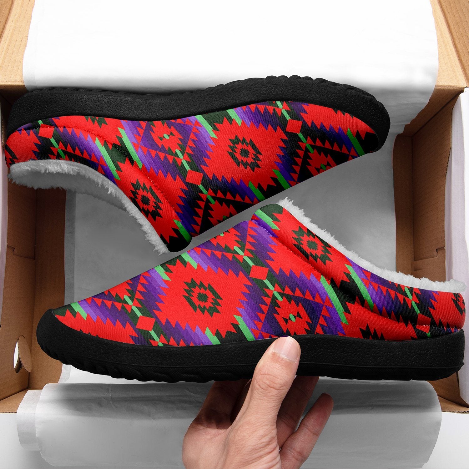 Cree Confederacy Chicken Dance Ikinnii Indoor Slipper 49 Dzine