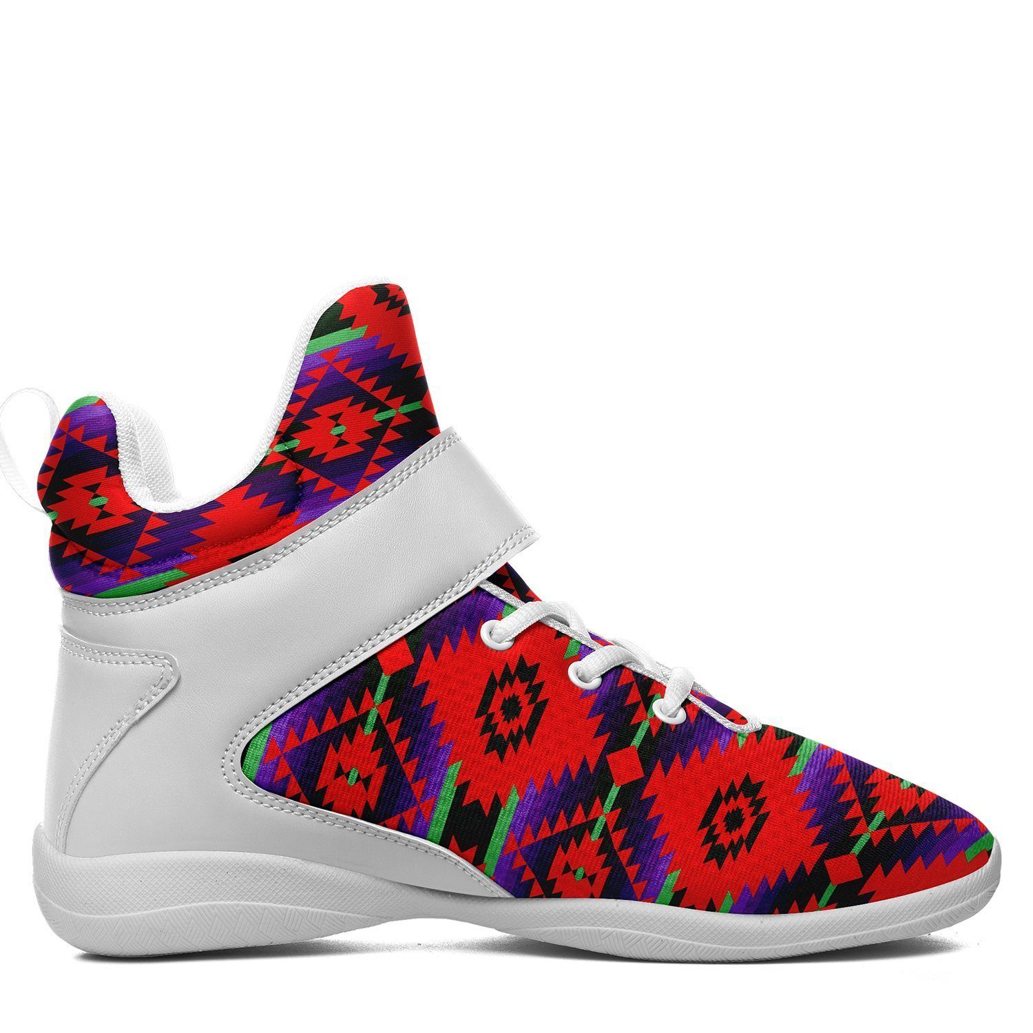 Cree Confederacy Chicken Dance Ipottaa Basketball / Sport High Top Shoes - White Sole 49 Dzine