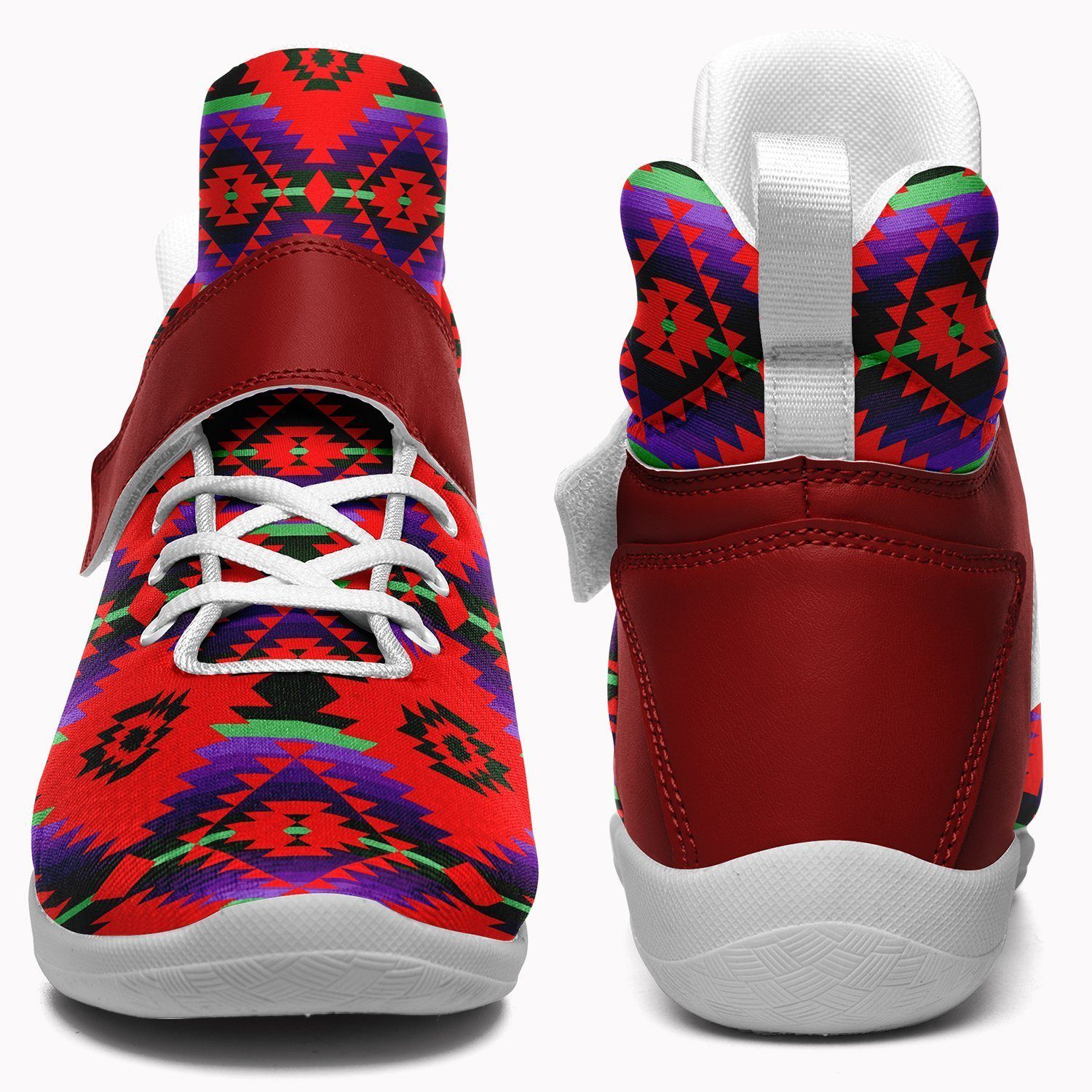 Cree Confederacy Chicken Dance Ipottaa Basketball / Sport High Top Shoes - White Sole 49 Dzine