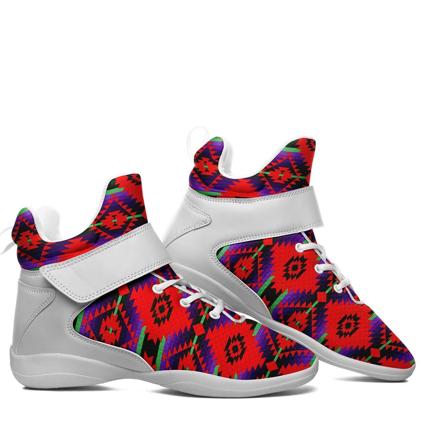 Cree Confederacy Chicken Dance Ipottaa Basketball / Sport High Top Shoes - White Sole 49 Dzine