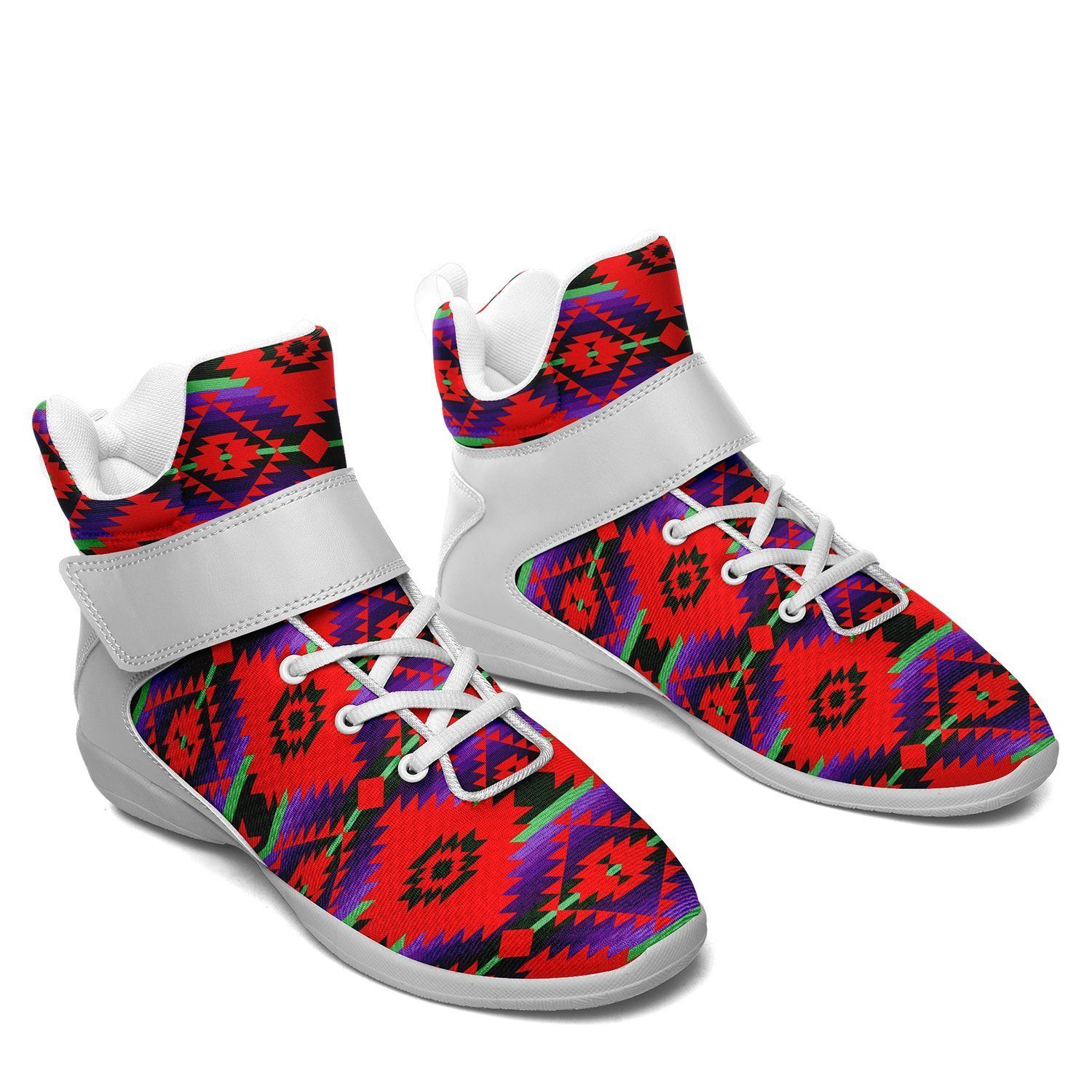 Cree Confederacy Chicken Dance Kid's Ipottaa Basketball / Sport High Top Shoes 49 Dzine