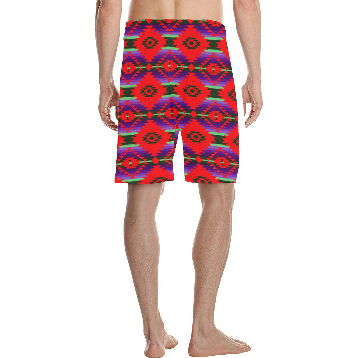Cree Confederacy Chicken Dance Men's All Over Print Casual Shorts (Model L23) Men's Casual Shorts (L23) e-joyer