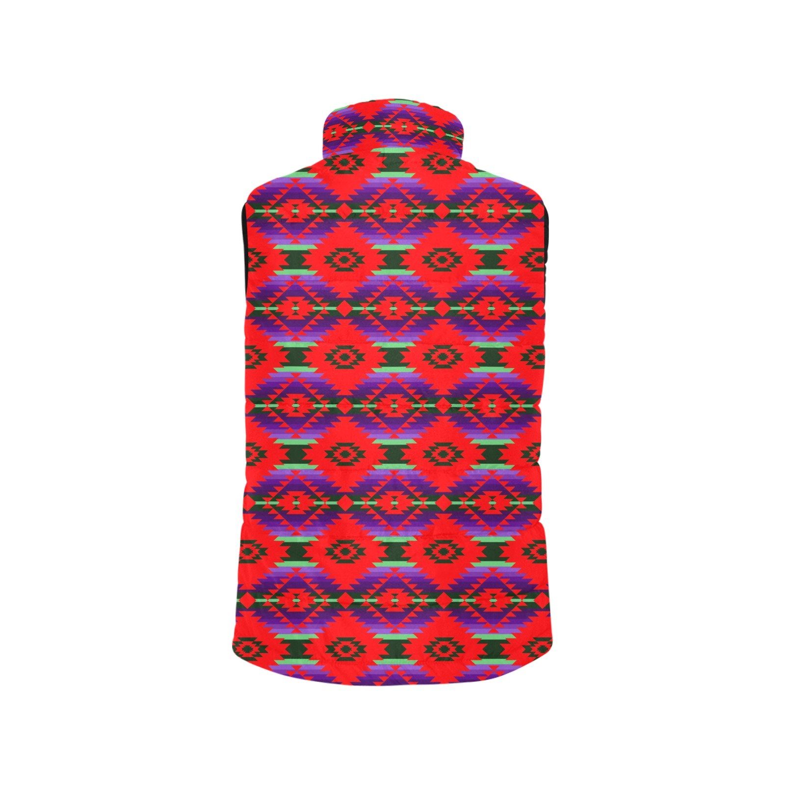 Cree Confederacy Chicken Dance Men's Padded Vest Jacket (Model H44) Men's Padded Vest Jacket (H44) e-joyer