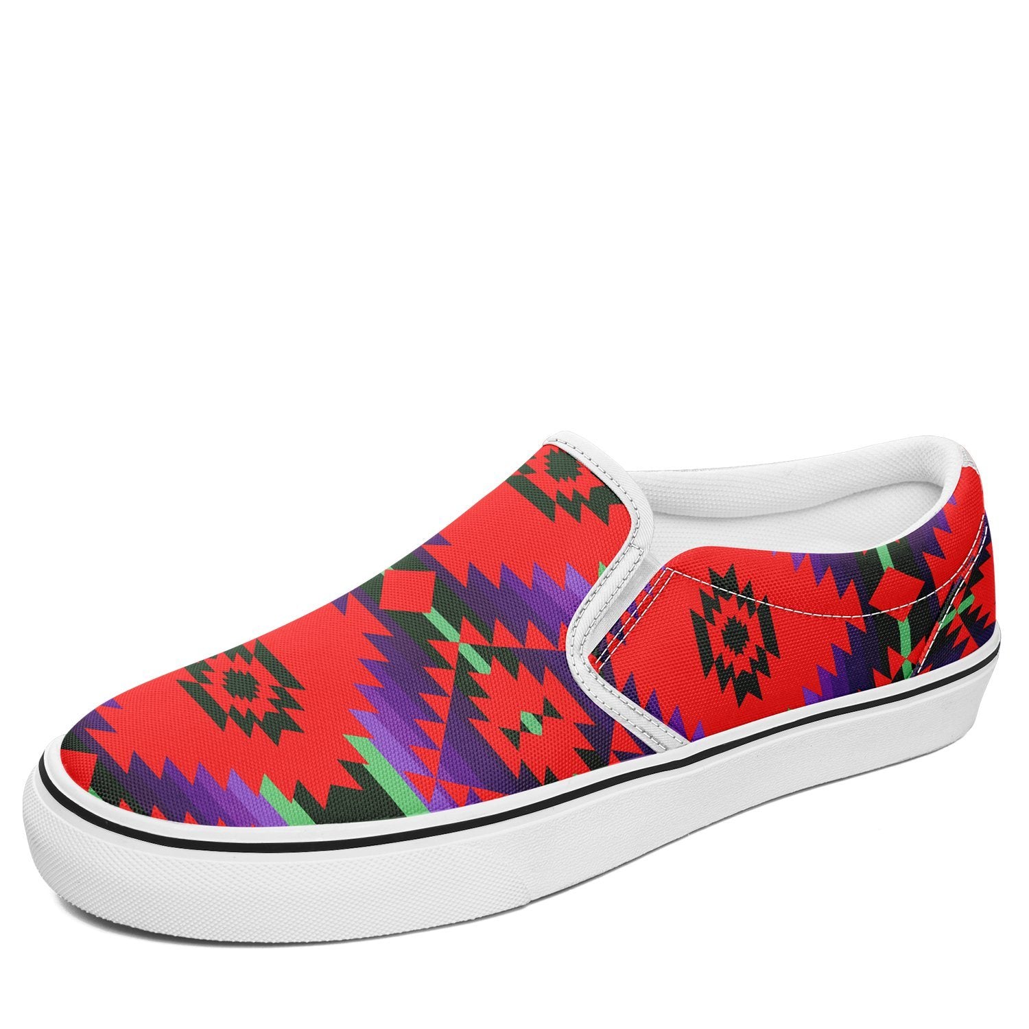 Cree Confederacy Chicken Dance Otoyimm Canvas Slip On Shoes 49 Dzine