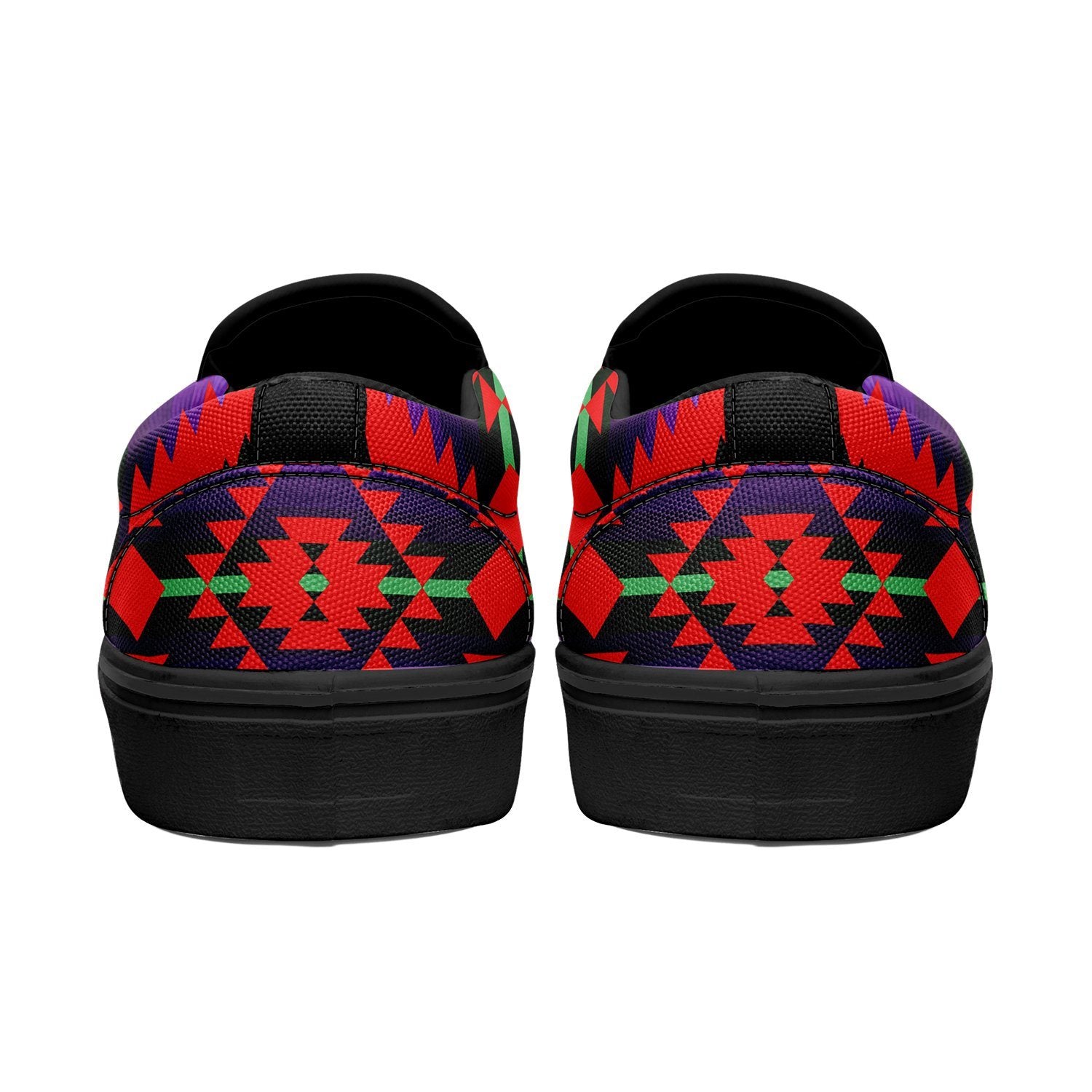 Cree Confederacy Chicken Dance Otoyimm Canvas Slip On Shoes 49 Dzine