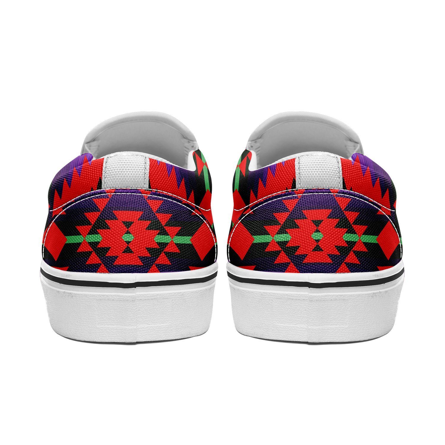 Cree Confederacy Chicken Dance Otoyimm Kid's Canvas Slip On Shoes 49 Dzine