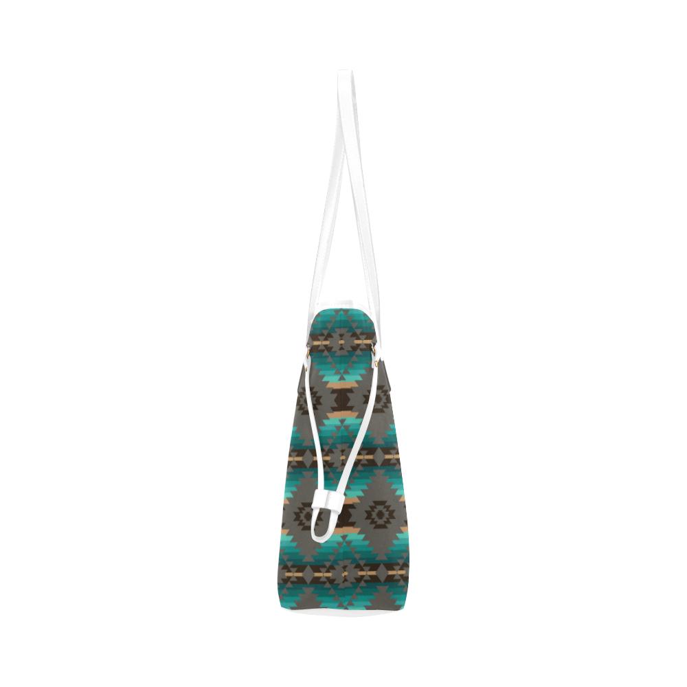Cree Confederacy Clover Canvas Tote Bag (Model 1661) Clover Canvas Tote Bag (1661) e-joyer