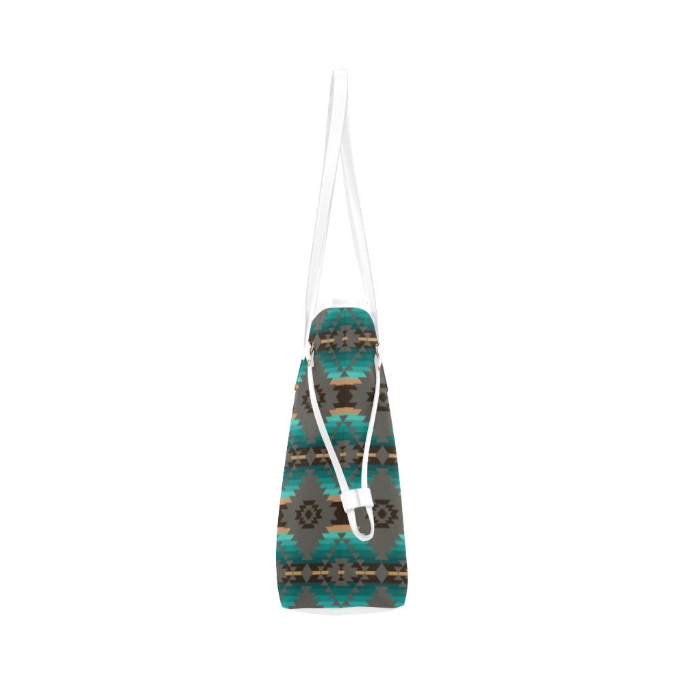 Cree Confederacy Clover Canvas Tote Bag (Model 1661) Clover Canvas Tote Bag (1661) e-joyer