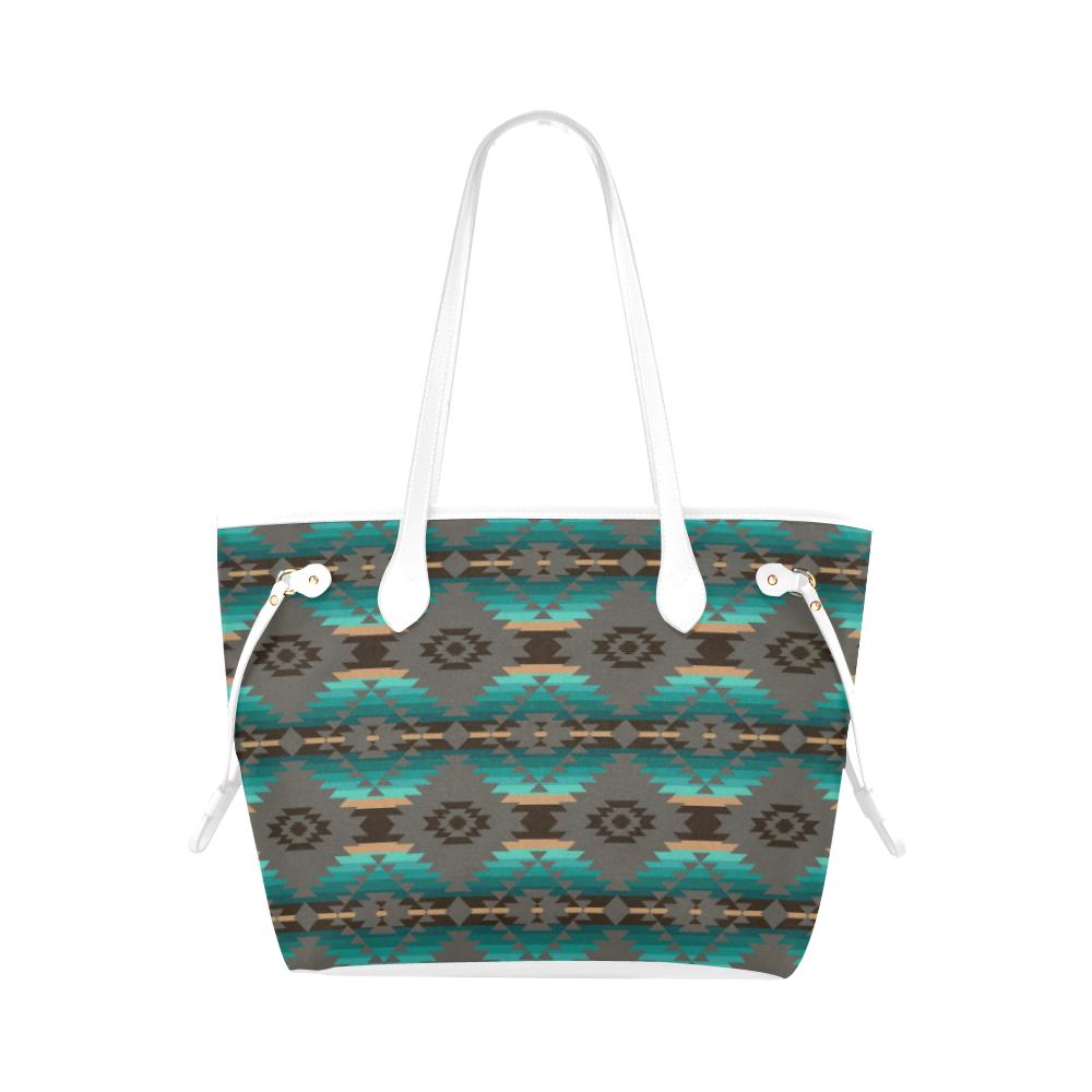 Cree Confederacy Clover Canvas Tote Bag (Model 1661) Clover Canvas Tote Bag (1661) e-joyer