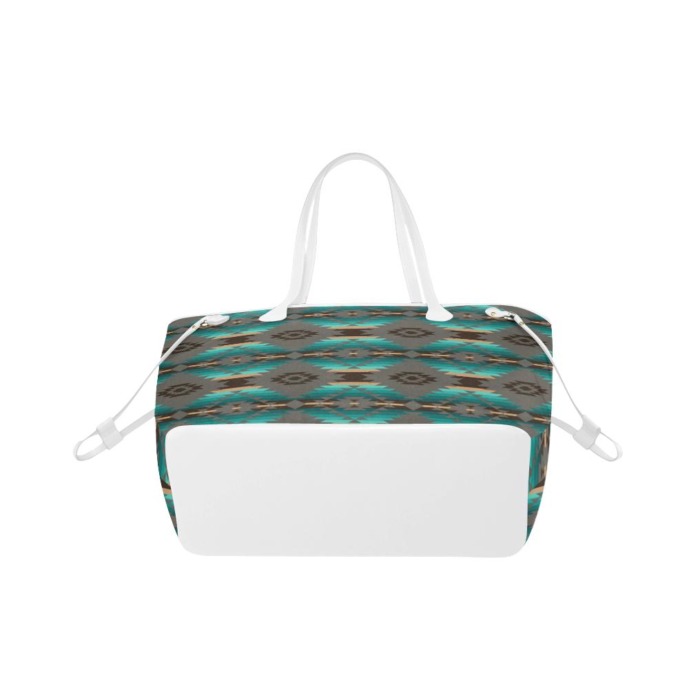 Cree Confederacy Clover Canvas Tote Bag (Model 1661) Clover Canvas Tote Bag (1661) e-joyer