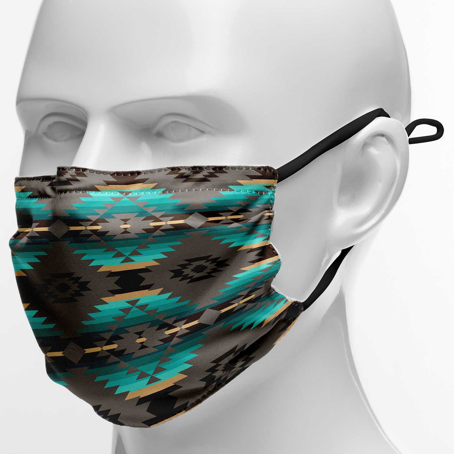 Cree Confederacy Face Cover Herman