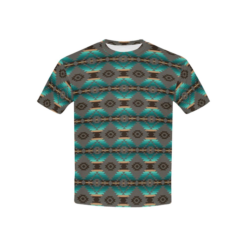 Cree Confederacy Kids' All Over Print T-shirt (USA Size) (Model T40) All Over Print T-shirt for Kid (T40) e-joyer