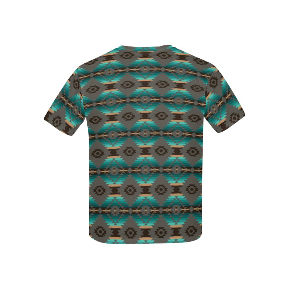 Cree Confederacy Kids' All Over Print T-shirt (USA Size) (Model T40) All Over Print T-shirt for Kid (T40) e-joyer
