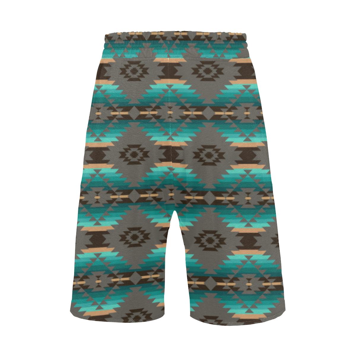 Cree Confederacy Men's All Over Print Casual Shorts (Model L23) Men's Casual Shorts (L23) e-joyer