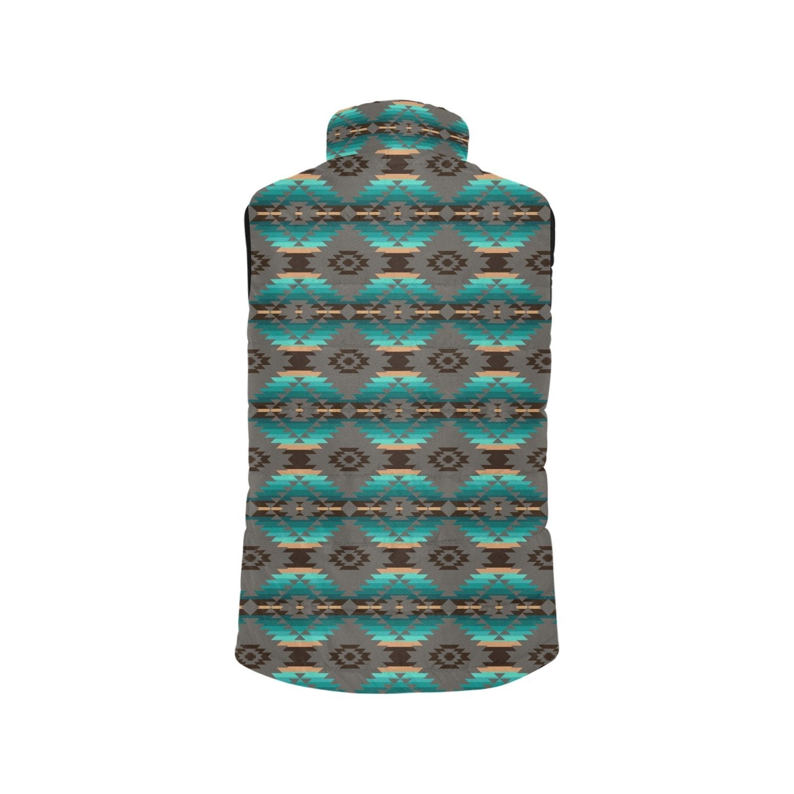 Cree Confederacy Men's Padded Vest Jacket (Model H44) Men's Padded Vest Jacket (H44) e-joyer