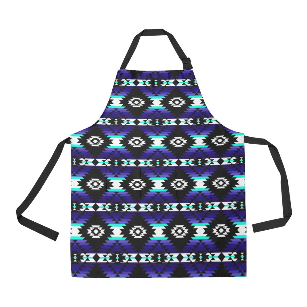Cree Confederacy Midnight All Over Print Apron All Over Print Apron e-joyer