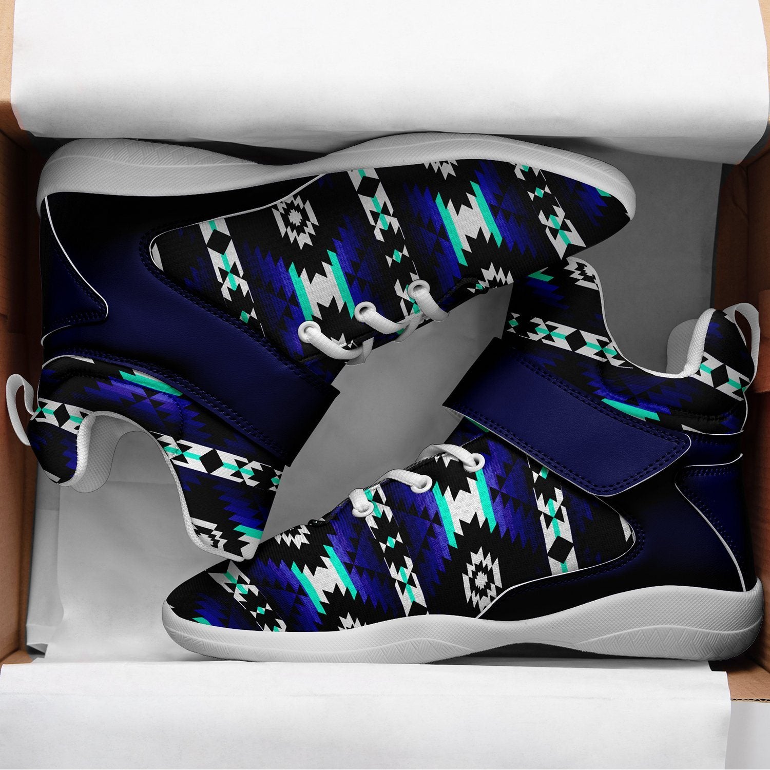 Cree Confederacy Midnight Ipottaa Basketball / Sport High Top Shoes 49 Dzine