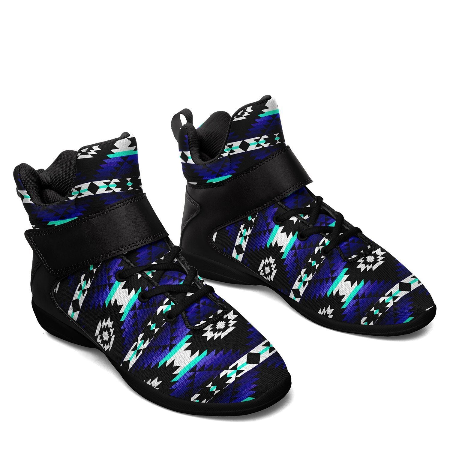 Cree Confederacy Midnight Kid's Ipottaa Basketball / Sport High Top Shoes 49 Dzine