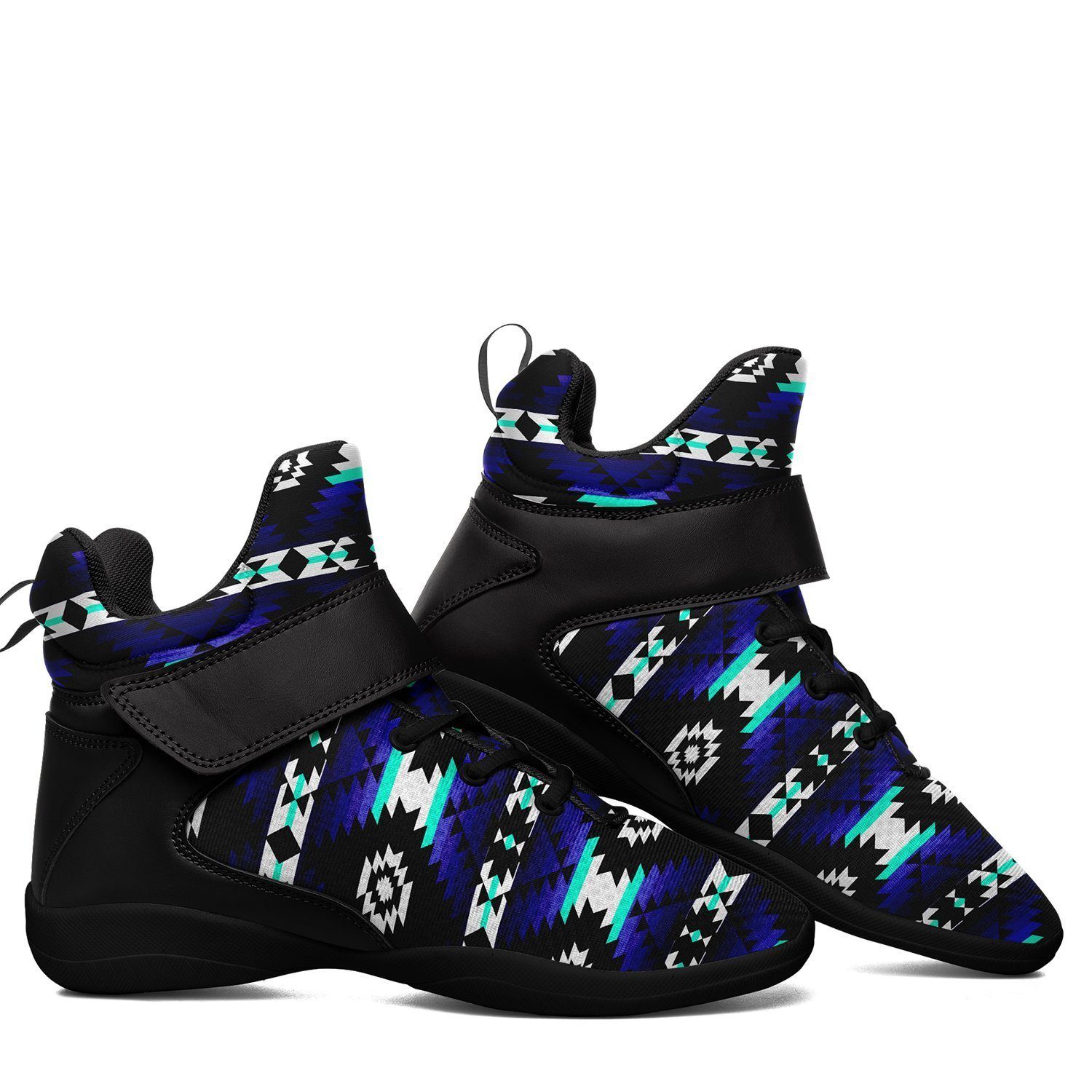 Cree Confederacy Midnight Kid's Ipottaa Basketball / Sport High Top Shoes 49 Dzine