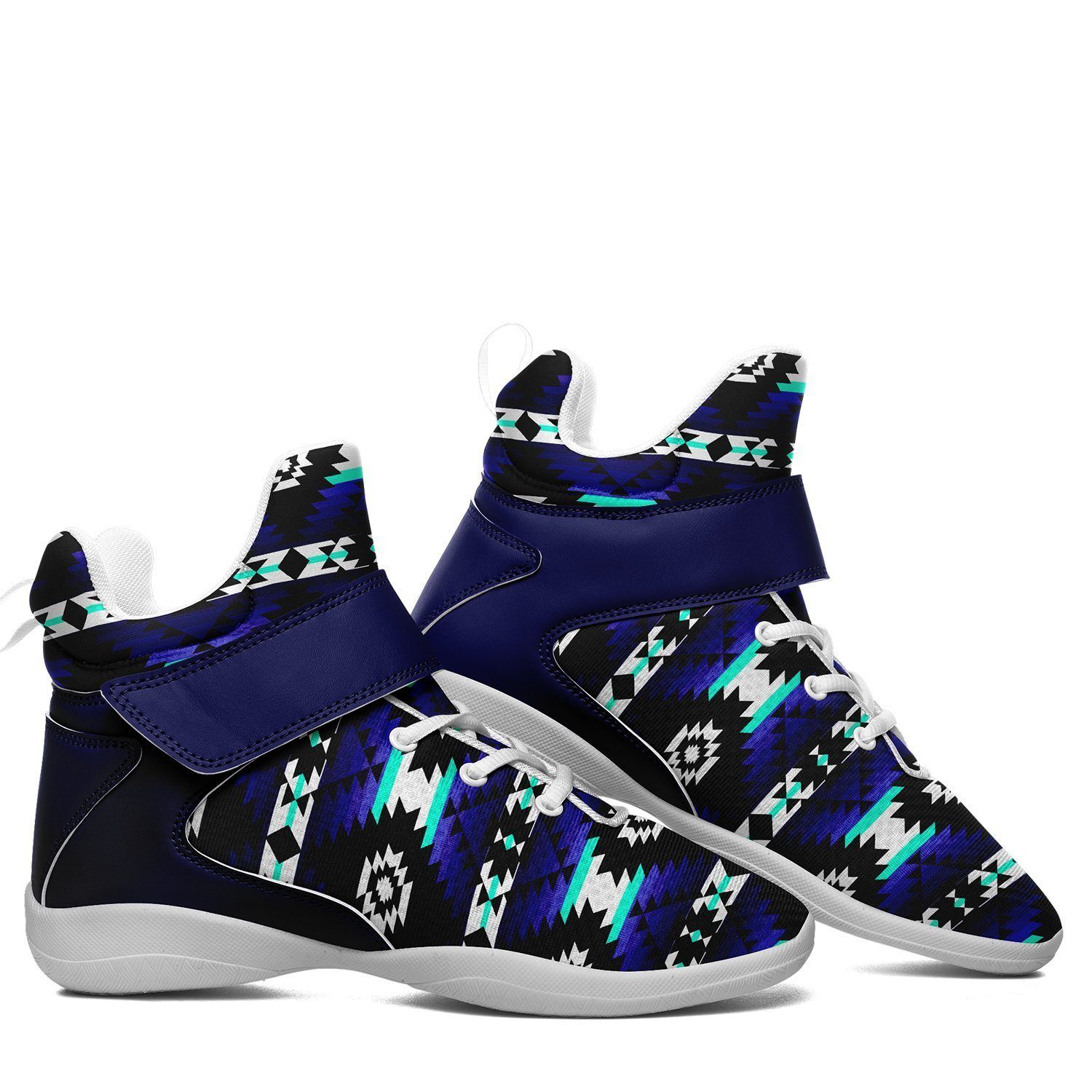 Cree Confederacy Midnight Kid's Ipottaa Basketball / Sport High Top Shoes 49 Dzine