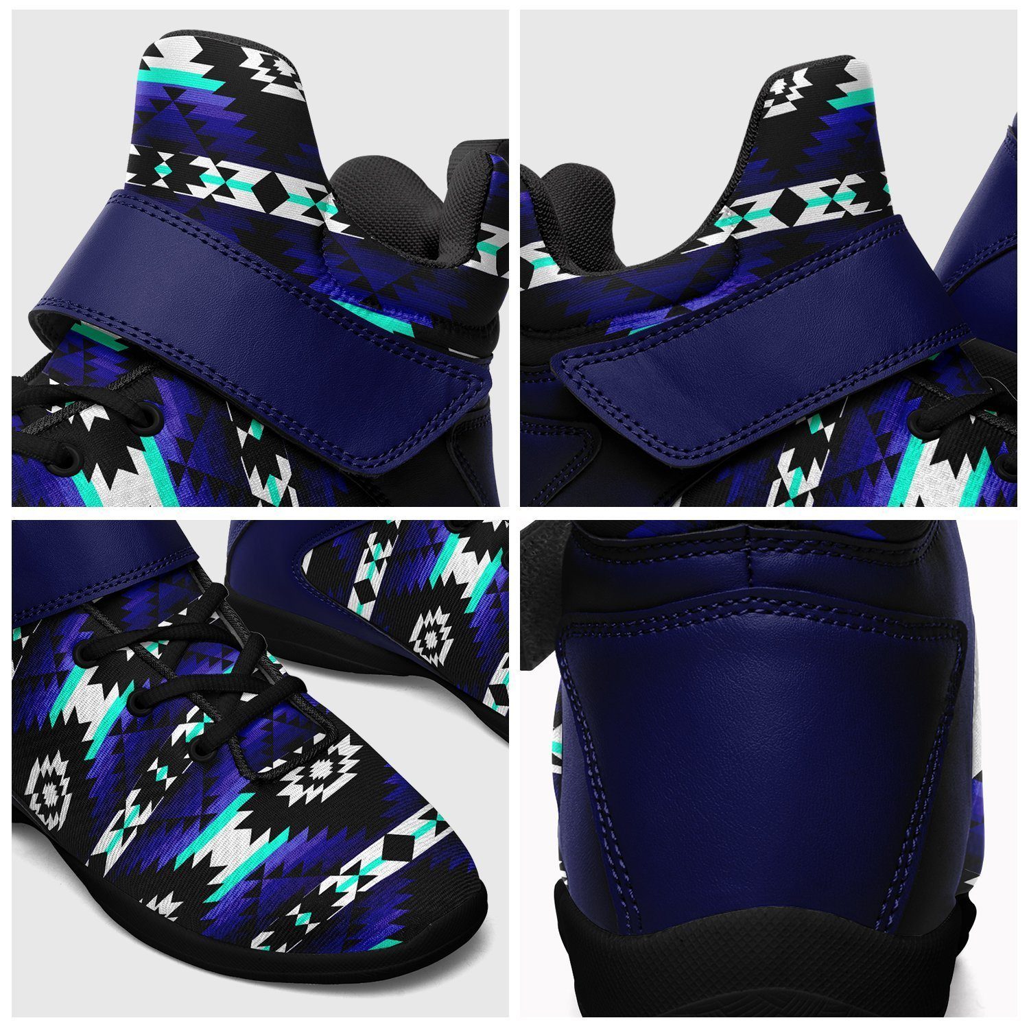 Cree Confederacy Midnight Kid's Ipottaa Basketball / Sport High Top Shoes 49 Dzine