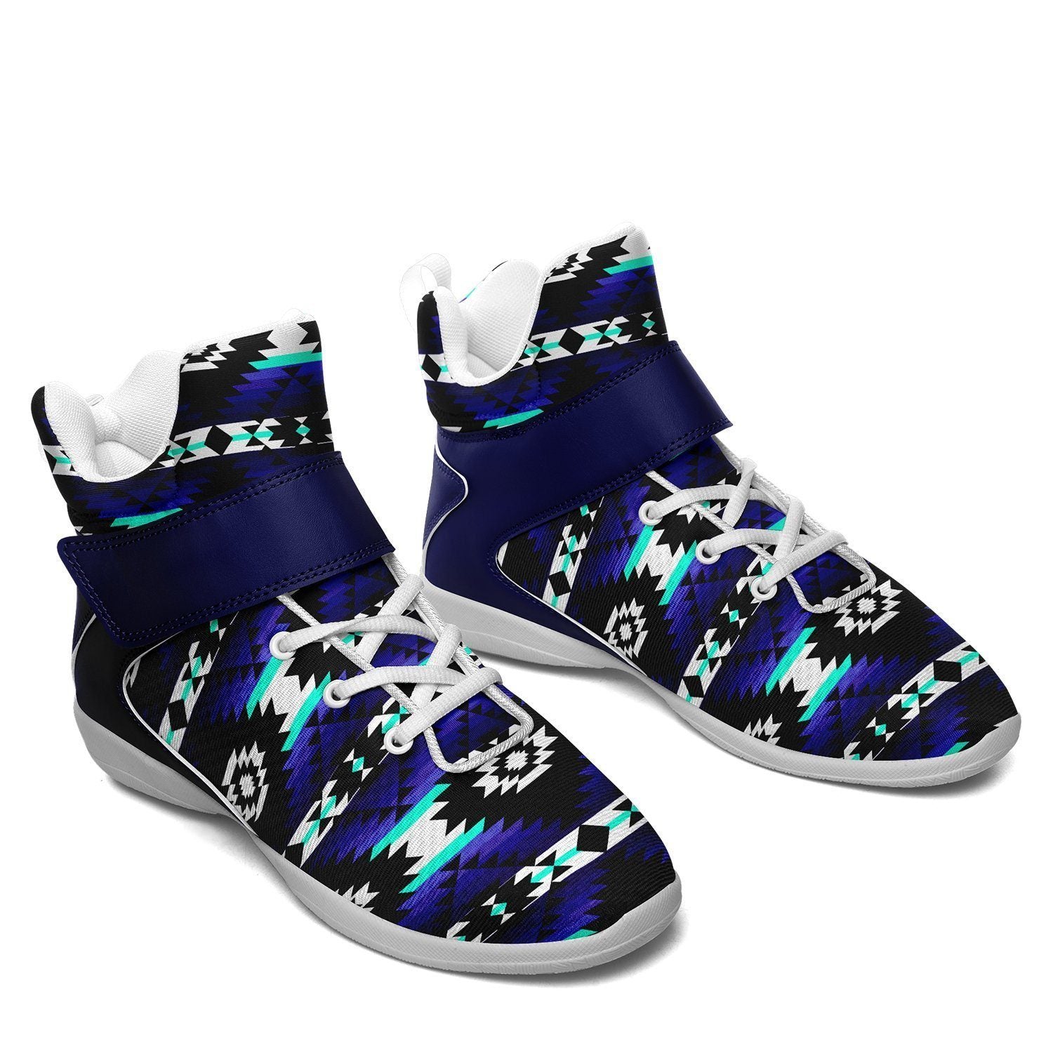 Cree Confederacy Midnight Kid's Ipottaa Basketball / Sport High Top Shoes 49 Dzine