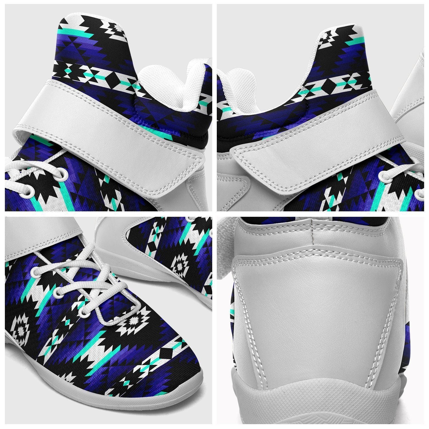 Cree Confederacy Midnight Kid's Ipottaa Basketball / Sport High Top Shoes 49 Dzine