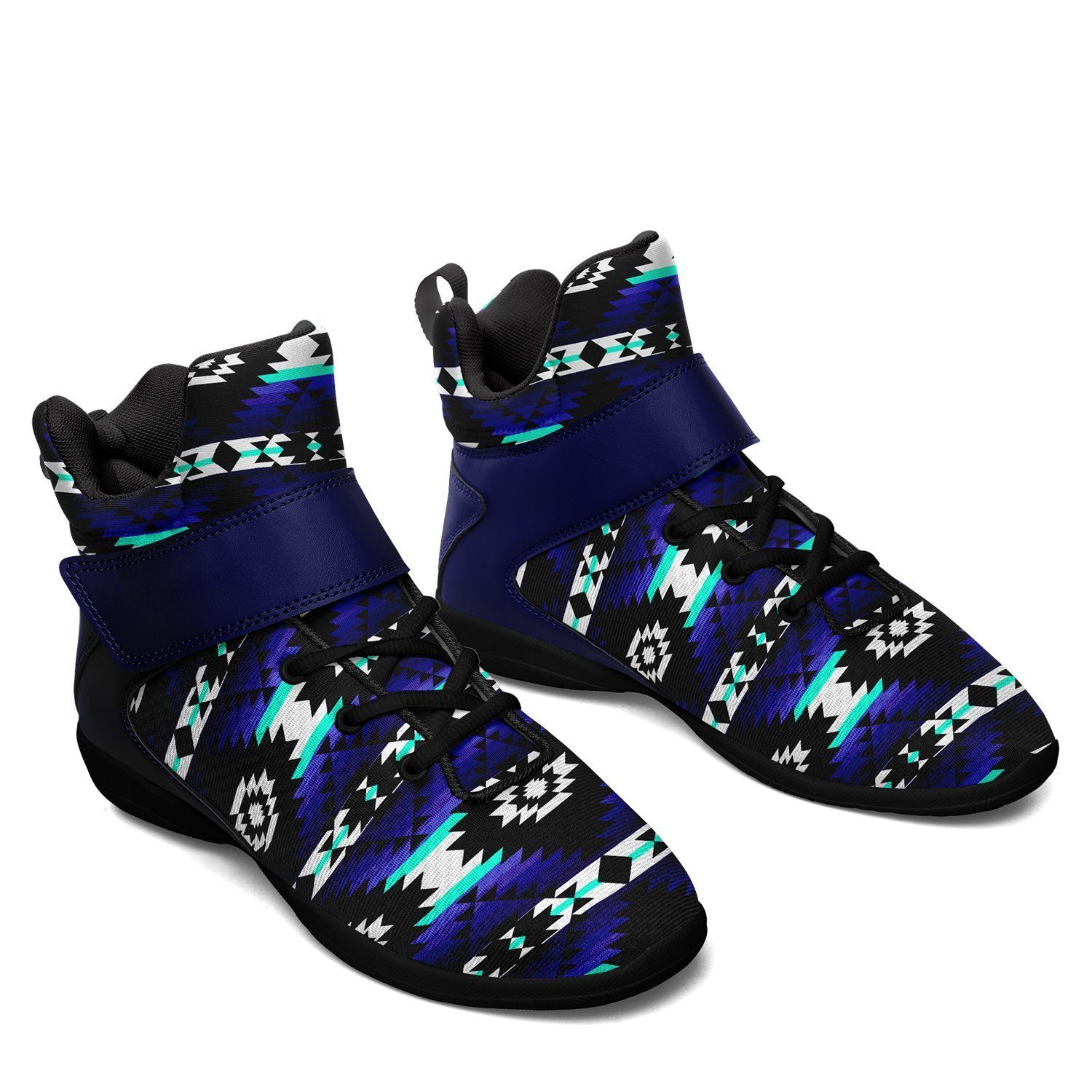 Cree Confederacy Midnight Kid's Ipottaa Basketball / Sport High Top Shoes 49 Dzine