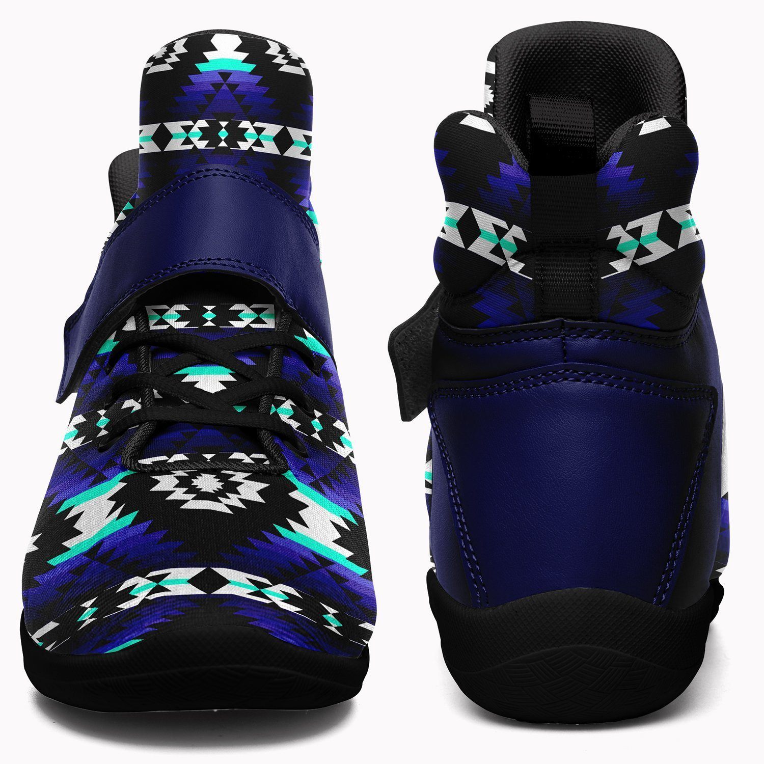 Cree Confederacy Midnight Kid's Ipottaa Basketball / Sport High Top Shoes 49 Dzine