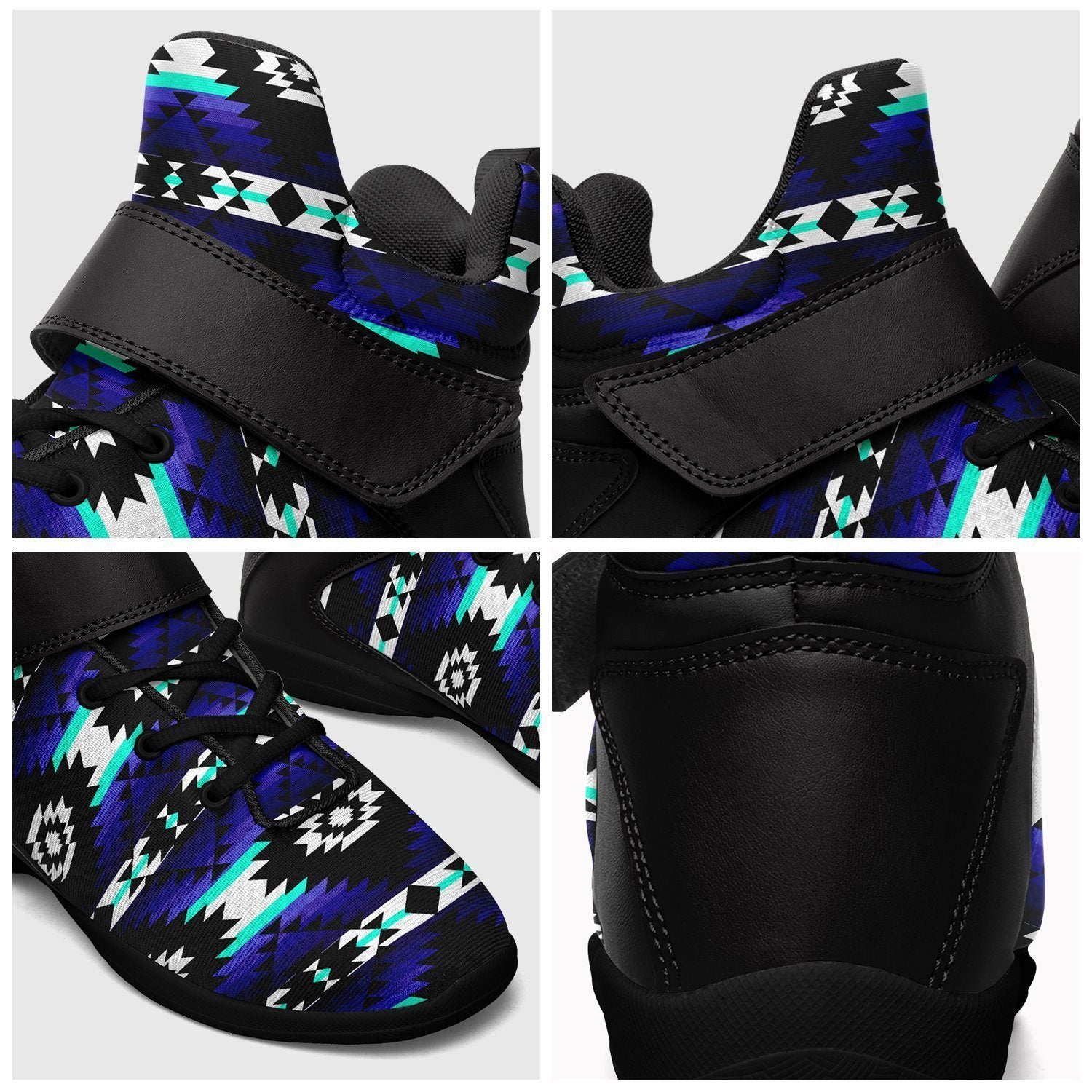 Cree Confederacy Midnight Kid's Ipottaa Basketball / Sport High Top Shoes 49 Dzine