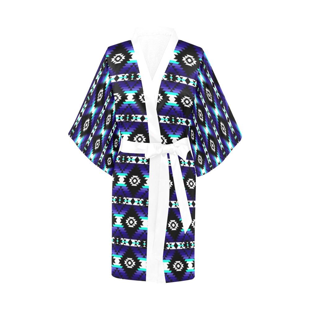 Cree Confederacy Midnight Kimono Robe Artsadd
