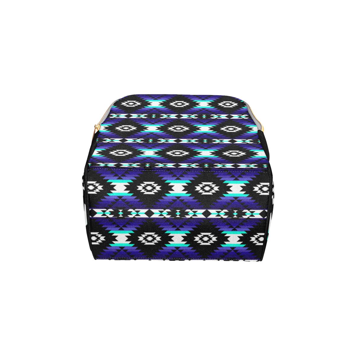 Cree Confederacy Midnight Multi-Function Diaper Backpack (Model 1688) Diaper Backpack (1688) e-joyer