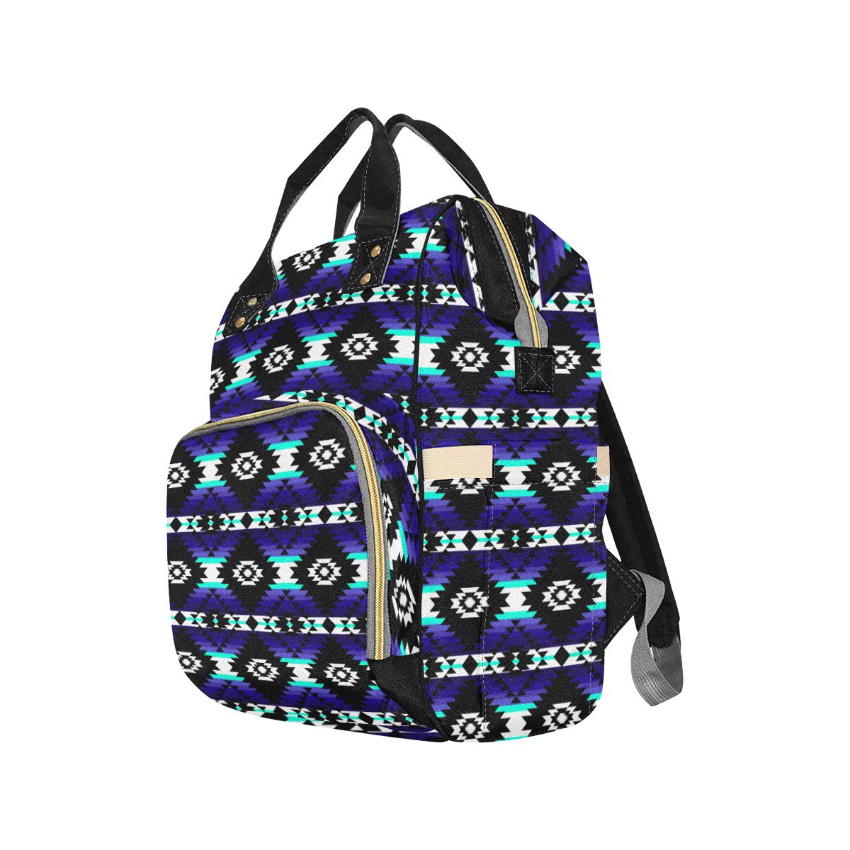 Cree Confederacy Midnight Multi-Function Diaper Backpack (Model 1688) Diaper Backpack (1688) e-joyer