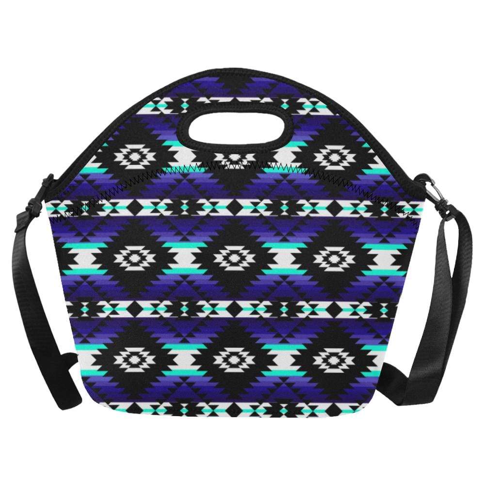 Cree Confederacy Midnight Neoprene Lunch Bag/Large (Model 1669) Neoprene Lunch Bag/Large (1669) e-joyer