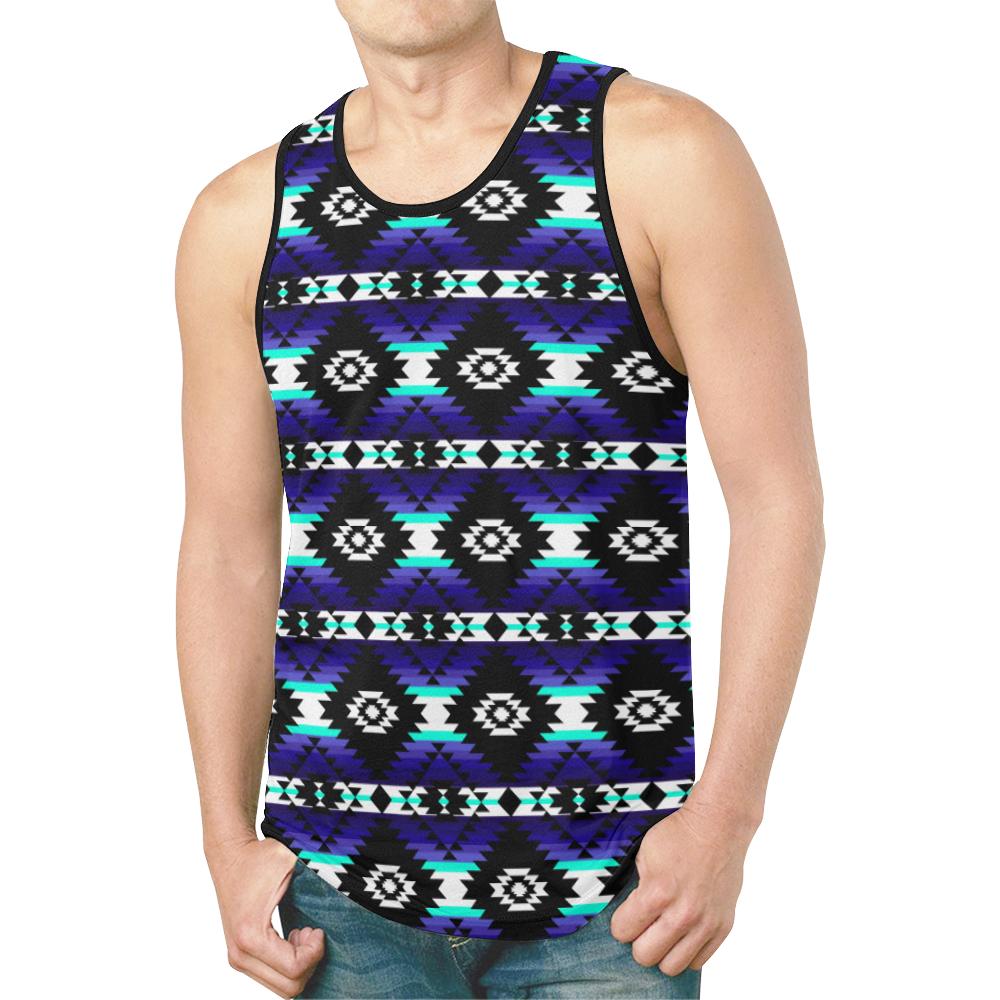 Cree Confederacy Midnight New All Over Print Tank Top for Men (Model T46) New All Over Print Tank Top for Men (T46) e-joyer
