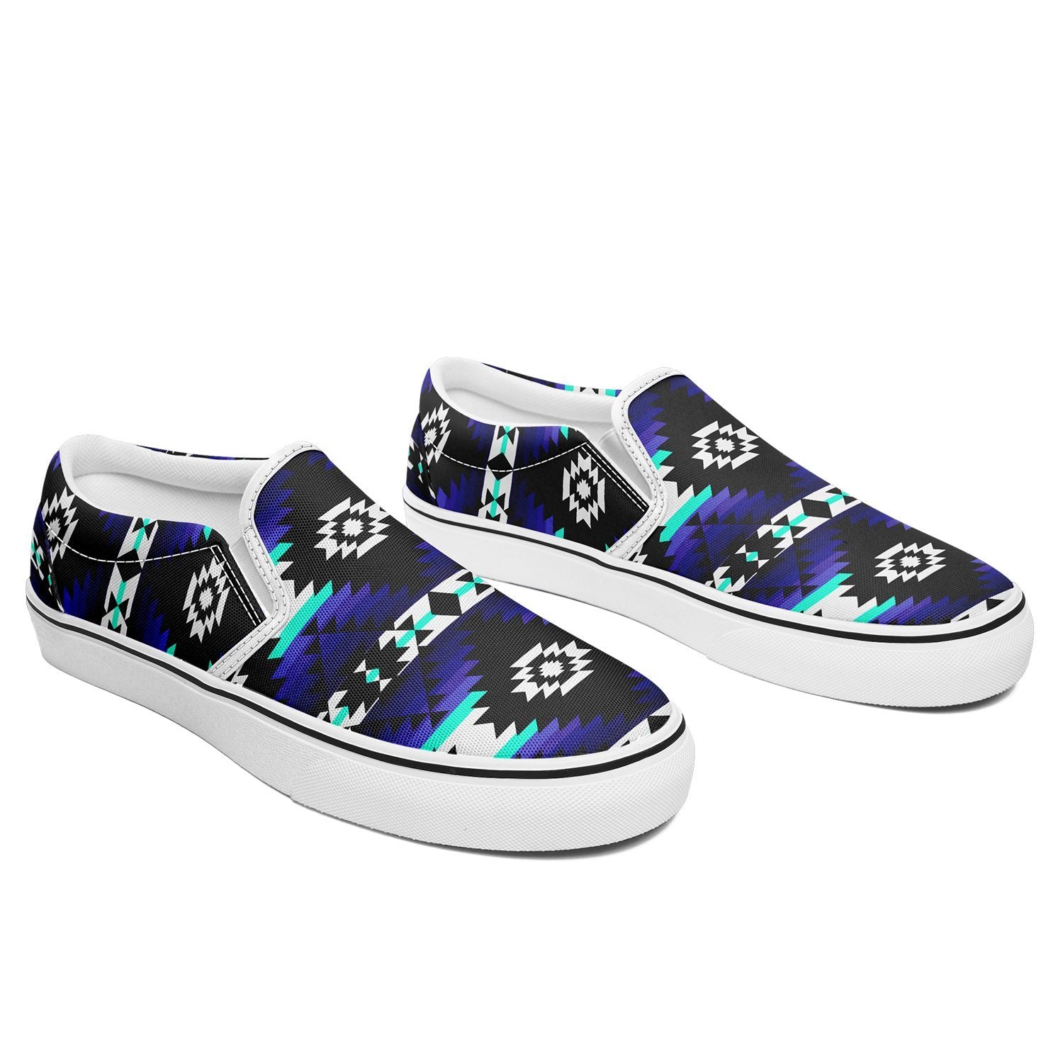 Cree Confederacy Midnight Otoyimm Canvas Slip On Shoes 49 Dzine