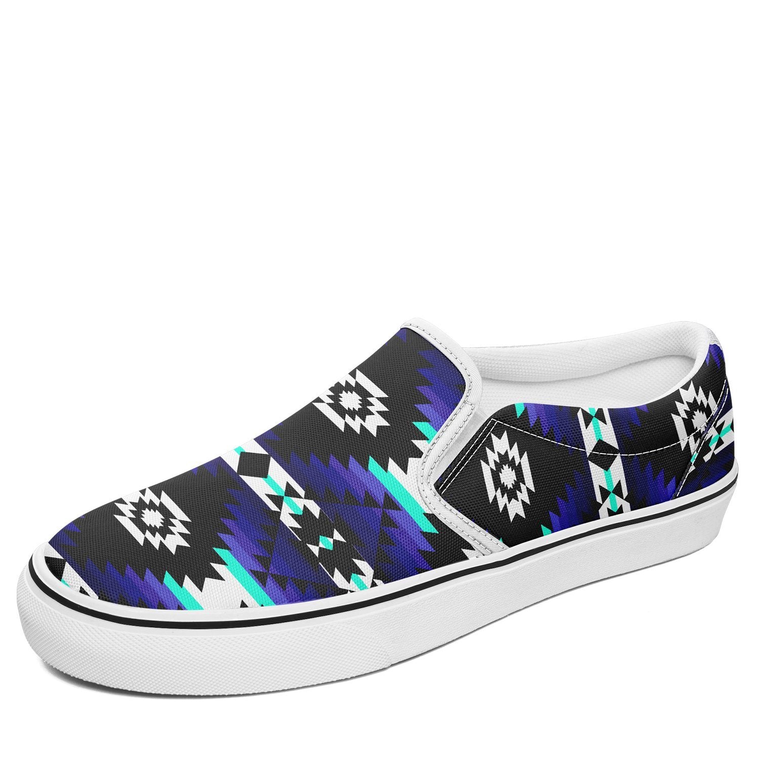 Cree Confederacy Midnight Otoyimm Canvas Slip On Shoes 49 Dzine